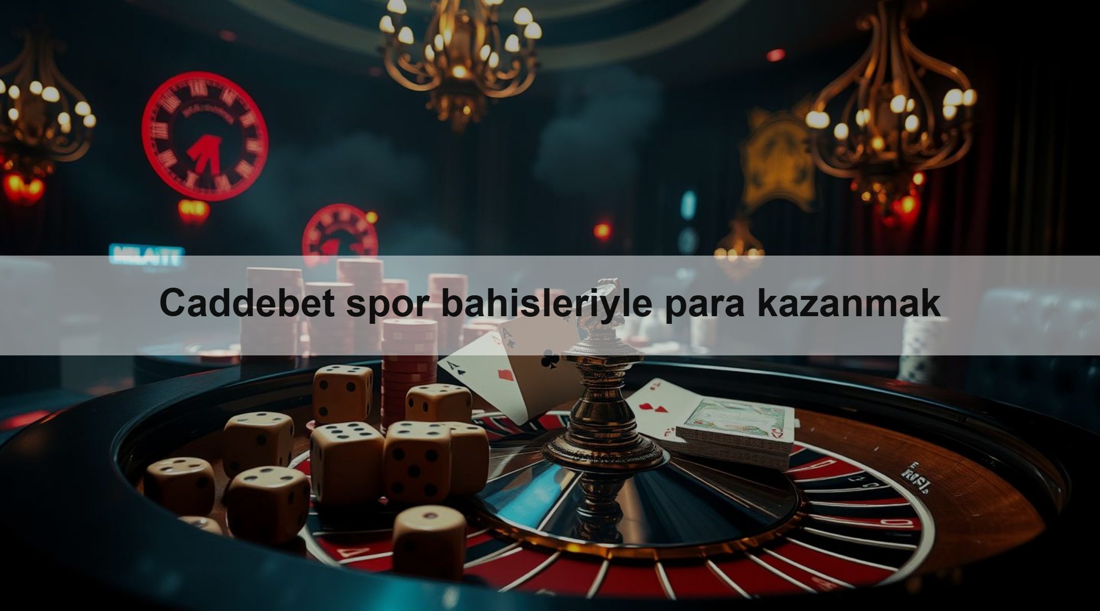 Caddebet spor bahisleriyle para kazanmak 1 Caddebet spor bahisleriyle para kazanmak