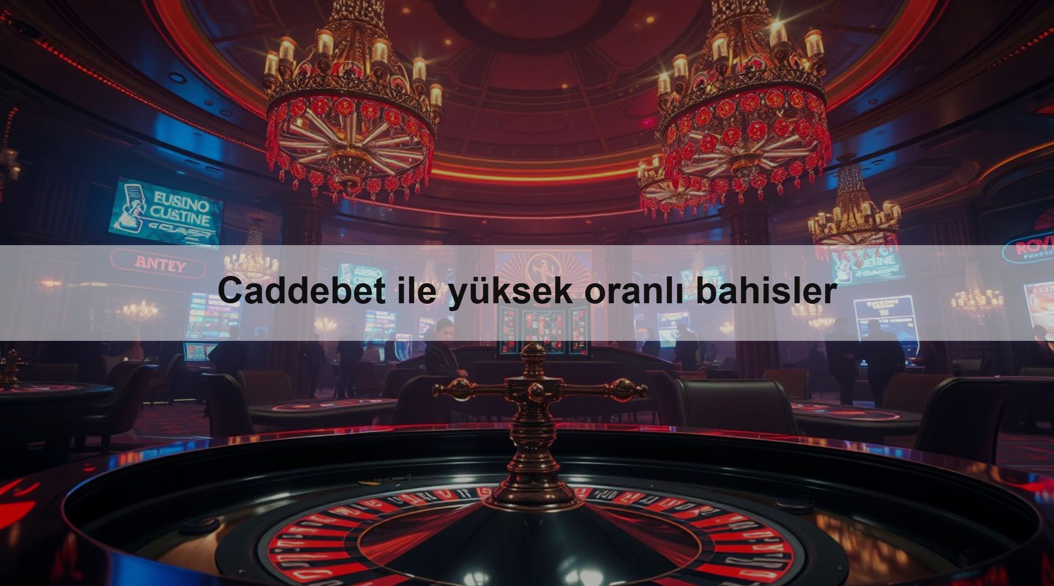 Caddebet ile yüksek oranlı bahisler 1 Caddebet ile yüksek oranlı bahisler