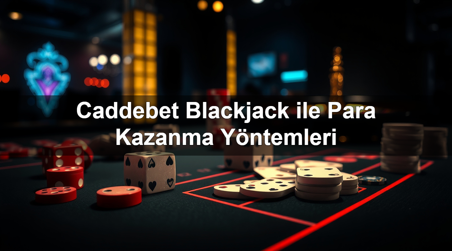 Caddebet Blackjack ile Para Kazanma Yöntemleri