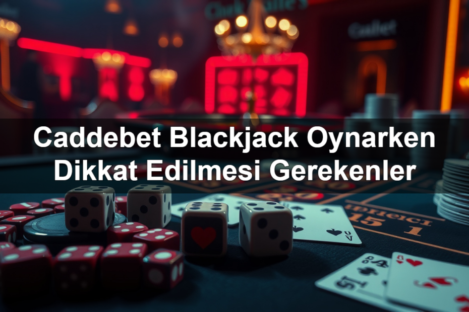 Caddebet Blackjack Oynarken Dikkat Edilmesi Gerekenler 9 caddebet blackjack oynarken dikkat edilmesi gerekenler 1782320968537